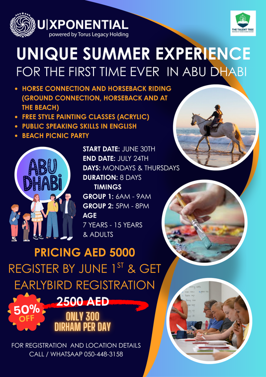 U|X ABU DHABI SUMMER CAMP