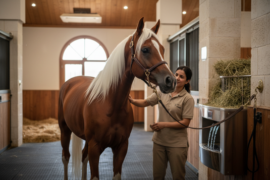 Retired Horse Full AC Shelter Sponsorship — U|X Signature Club UAE