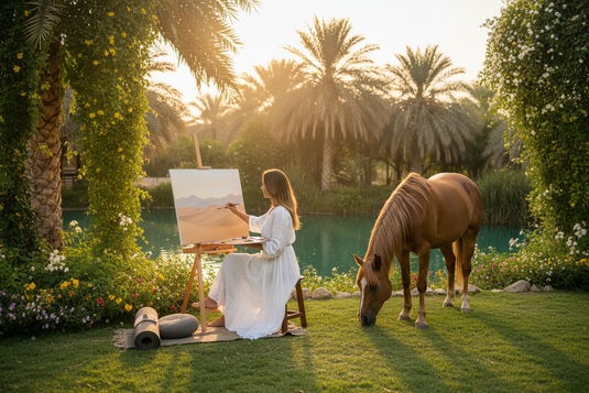 Art Wellness Health with Horses & Nature — U|X Signature Club Fujairah
