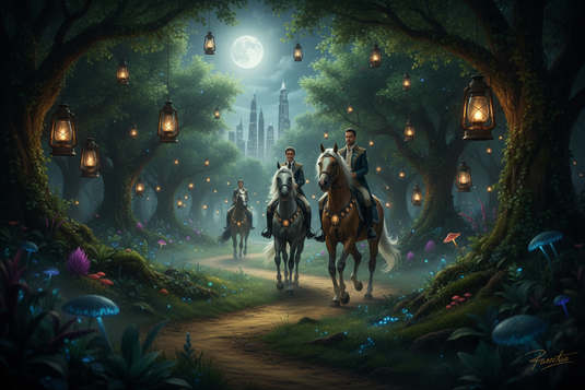 Forest Night Rides with horses Dubai — U|X Signature Club Pillar A